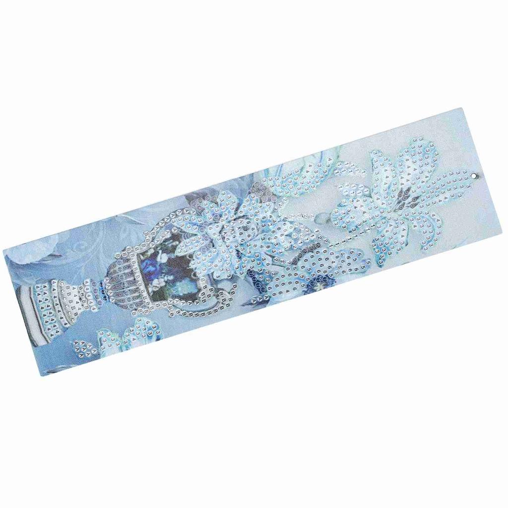 DIY Diamond Painting Bookmarks with Tassel Crafts Gift for Home Office School UseAA390?Vase