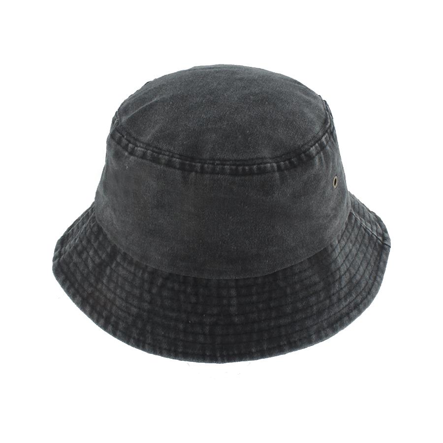 Summer Washed Denim Bucket Hats Foldable Packable Soild Fisherman Hat Bob Caps Hip Hop Gorros Men Women Sun Cap