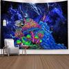 Home Tapestry Wall Hanging Room Art Moon Pattern Bedside Decoration Accessories