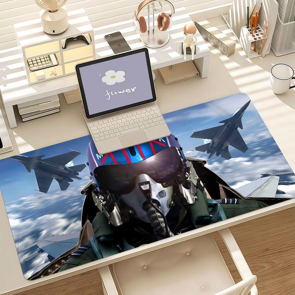 Movie Ttop Gun Mmaverick Mouse Pad Anti Slip Rubber Edge Locked Thickened Laptop Gaming Desk Mat