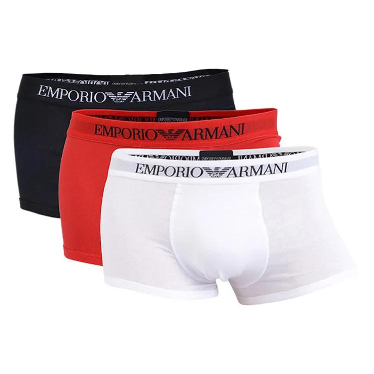 EMPORIO ARMANI Underpants Men's 3 Pack (Unisex) Boxer Briefs 111610 CC722 12460