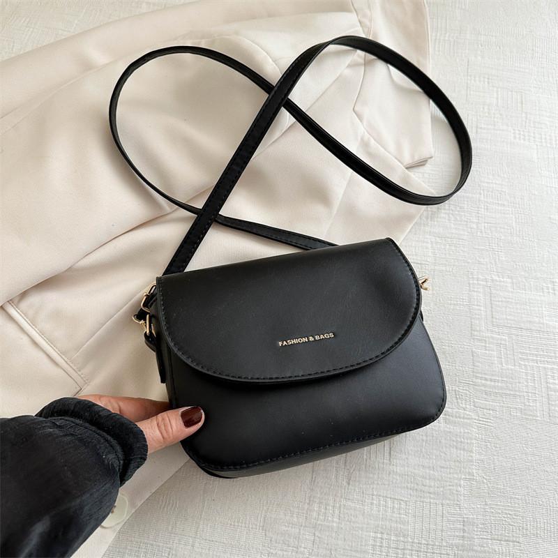 Fashionable And Stylish Crossbody Bag For Women 2024 New Small Square Bag чёрный