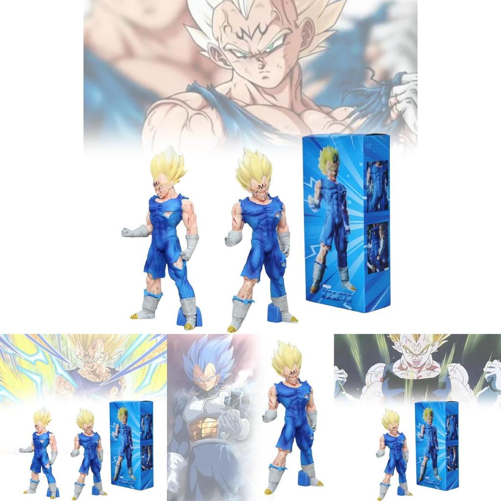 Colorful Dragon Ball Z Vegeta Action Figure Beautiful Saiyan Prince Collectible With Box