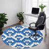 1pc Cat Kaleidoscope Office Round Area Rug, Indoor Mat Suitable For Office, Under Office Chairs Bedroom Living Room Home Decor, Room Deco