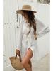 Bamboo Cotton Beach Bikini Cover-up Shirt with Sun Protection