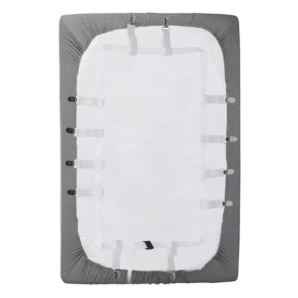 Slip-Resistant Bedding Holder Straps Mattress Clip Belt Grippers Elastic Fastener Bed Sheets Buckle