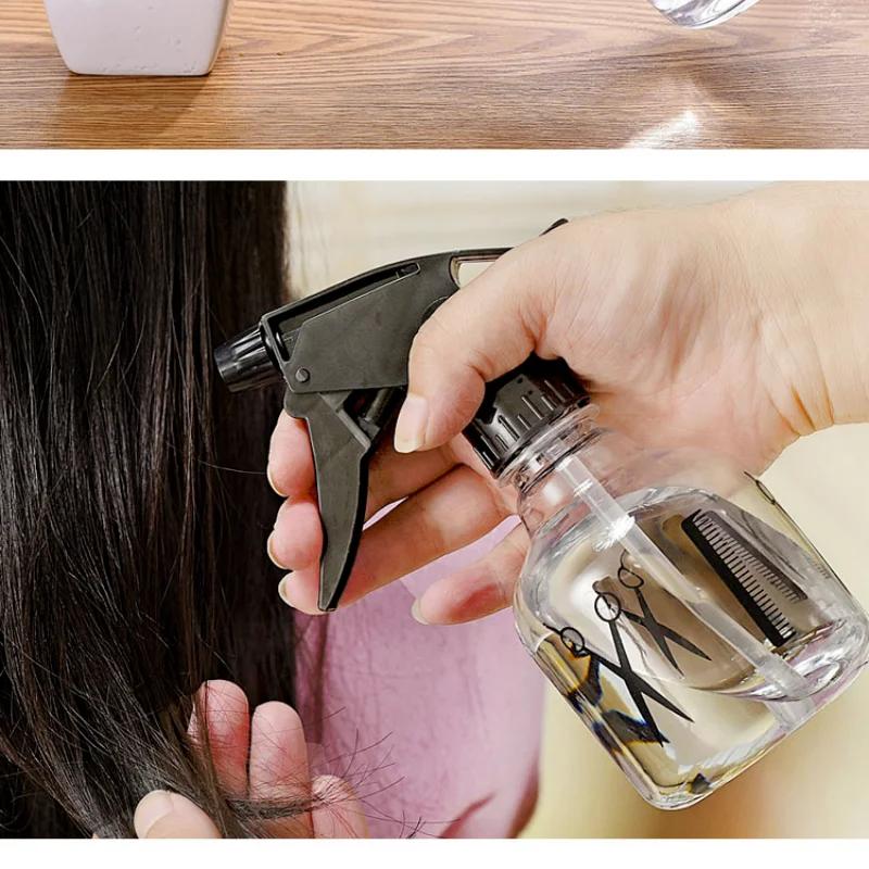 250ml Empty Durable Refillable Mist Hairdressing Hair Salon DIY Barber Plastic Water Spray Bottles Hair Styling Tool