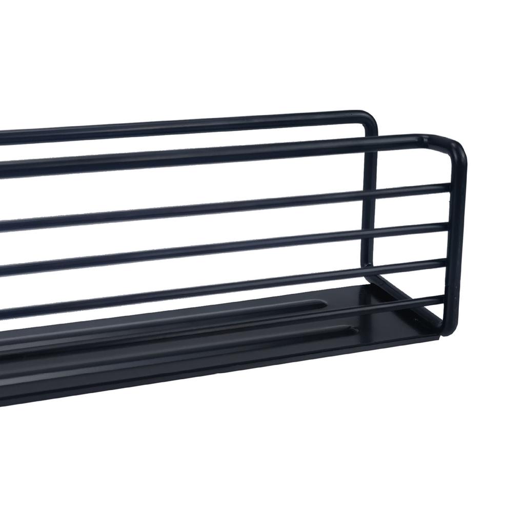 Magnetic Fridge Shelf Space Saving Non Punch Refrigerator Side Seasoning Storage Rack for Home Kitchen