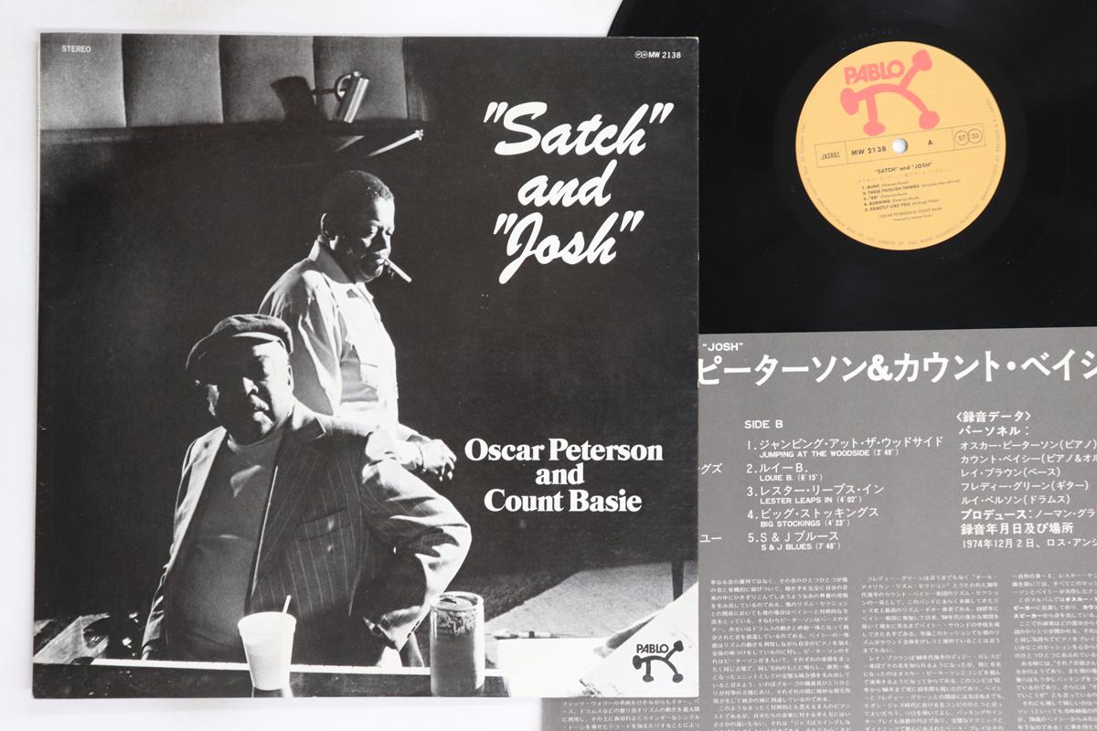 

LP Record OSCAR PETERSON, COUNT BASIE - Satch And Josh MW2138 PABLO 1964 Japan Jazz Used
