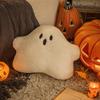 Kawaii Halloween Cloud Ghost Pillow Plush White Ghost Soft Dolls Home Decor Chair Cushion Keychain Hanging Acssories Toy Gift