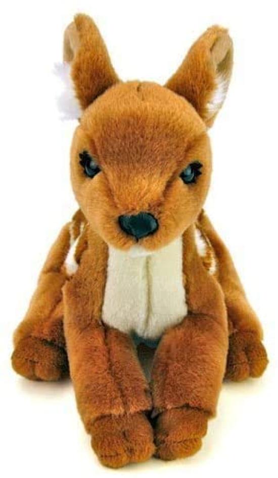 Calorata Sika Deer Plush Toy Animal to the Realistic Deer Animal Baby Toy Doll Gift Present Birthday Christmas Present (Realistic Baby/Soft Touch)