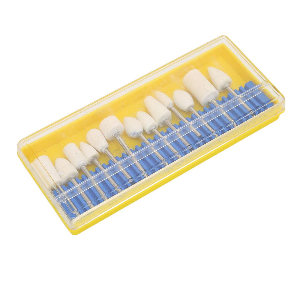 13pcs Polishing Burrs Bits Alloy Polishing Buffing Wheels Set for Watch Jewelry Glass