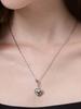 L'Ombrillant Heart Two-Way Surgical Chain Necklace