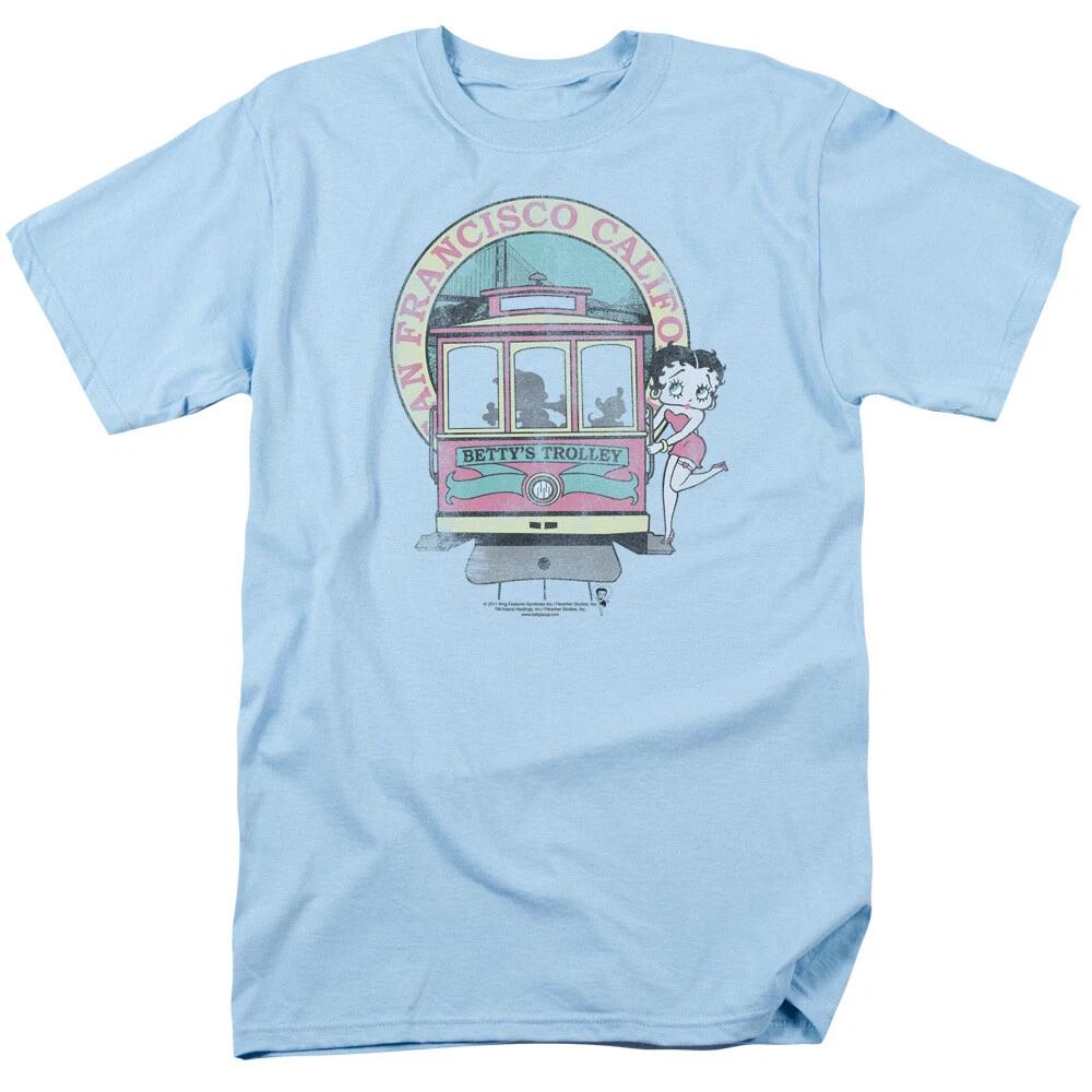 Betty Boop  Betty s Trolley  T-Shirt - Adult, Child XL