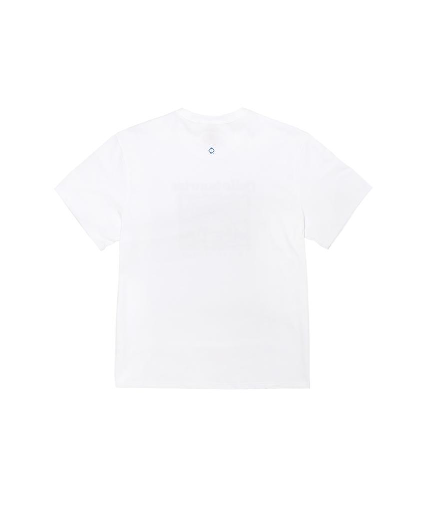 HELLO SUNRISE Hs Palm Tree Graphic Tee_White