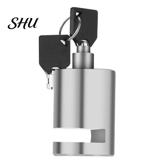 Bike Disc Brake Lock Mountain with 2 Keys Round Press Type Motorcycle Security Universal Anti-Theft Mini Bicycle Accessories