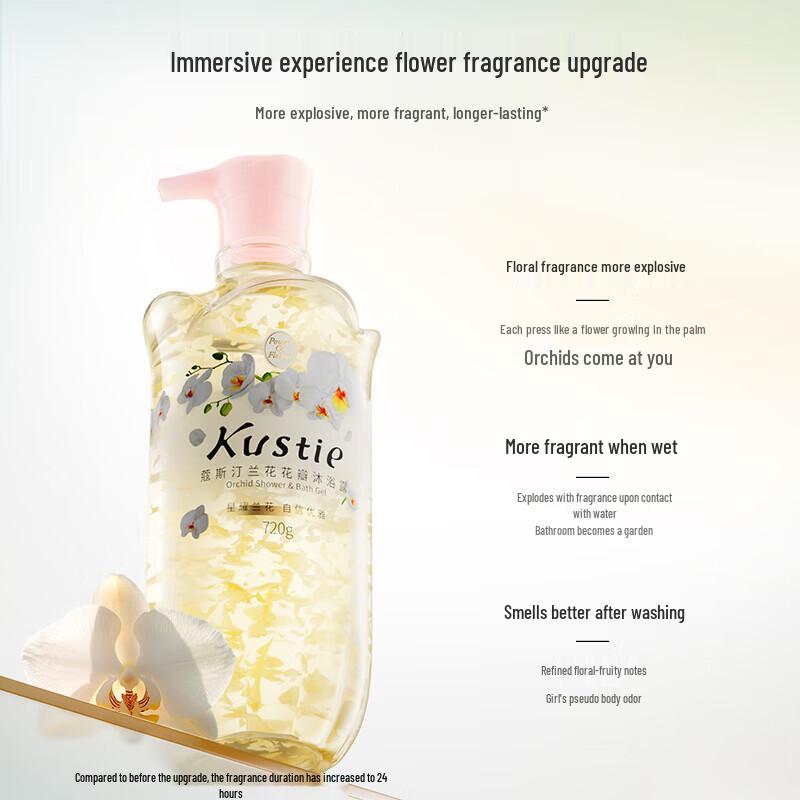 

Kustie Orchid Petal Shower Gel