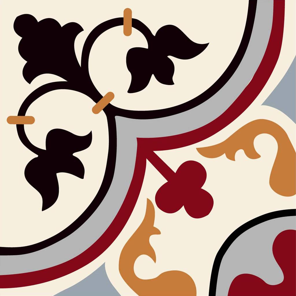 Poromoro Portuguese Spanish Style Azulejo Tile Stickers Peel Stick Kitchen Bathroom Mosaic Tile Stickers Set & - & - & - 16-Piece ($3.9.24)