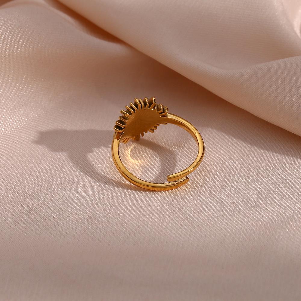 Nieuwe Modieuze Gepersonaliseerde Mode Ring Sieraden Duivels Oog Open Ring