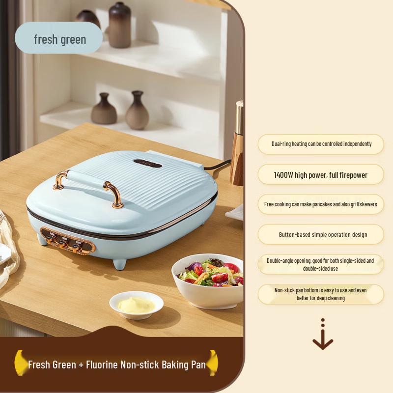 Wutuo Enlarged Double-Sided Ceramic Non-stick Pancake Griddle