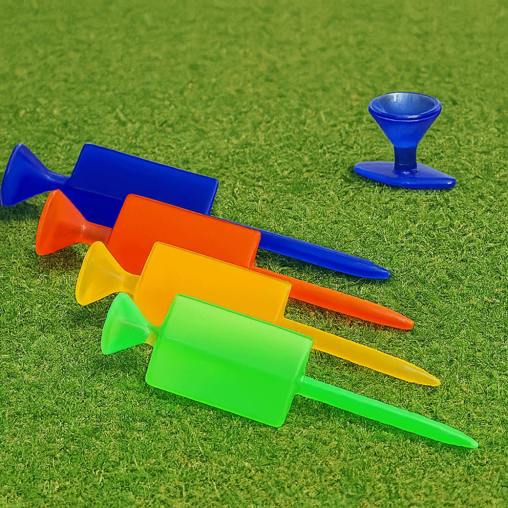 Enhance Distance Golf Ball Pegs Precise Swing Golf Ball Holder Plastic Ball Pegs  Golf Practice