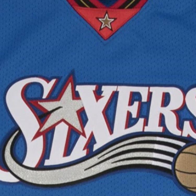 Mitchell & Ness NBA AU 76 99-00 3 Men's 7226-99AIVER-PHIL76-RYLWT