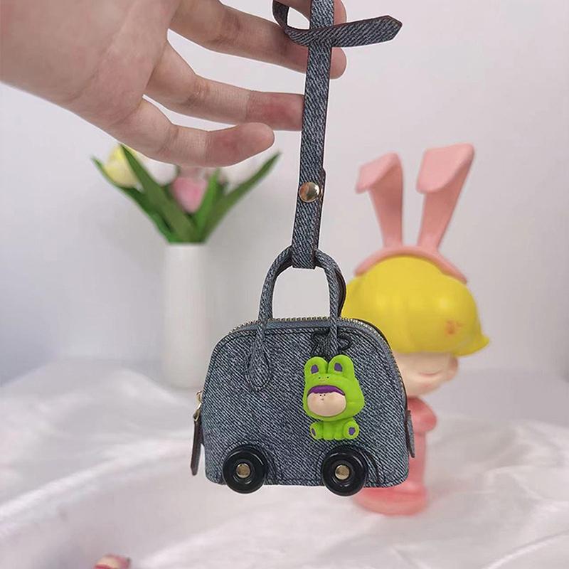 Fashionable Mini Car Wheel Bag, Shell Bag Pendant, Headphone Bag, Keychain Bag, Bag Ornament, Coin Purse.
