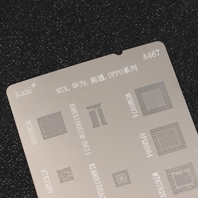 4Pcs Universal Bga Reballing Stencil For Mtk Msm Cpu Pm Power Ic Planting Soldering Net