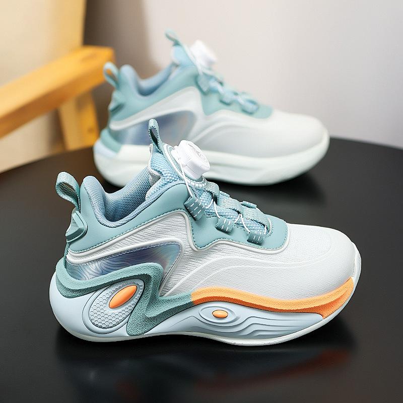 Children s basketball shoes Boys shoes Autumn and winter new non-slip shock absorption 31