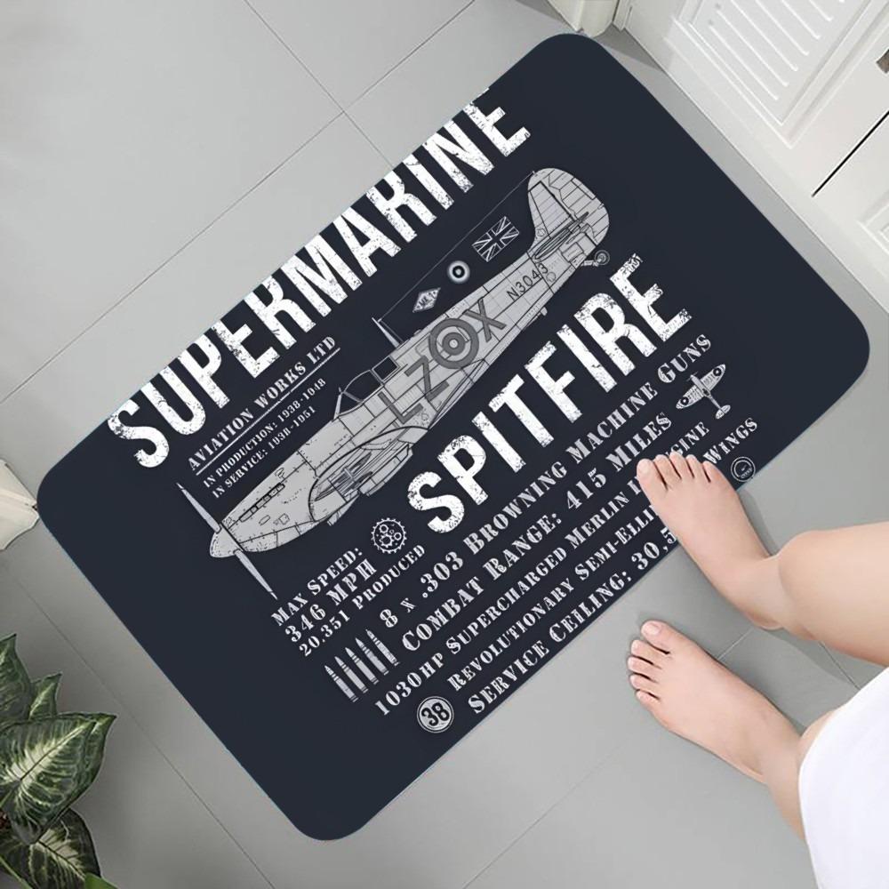 Aviation Theme Carpet Welcome Mat Absorbent Bedroom Door Rug Kitchen Balcony Living Room Entrance Home Airplane Decoration