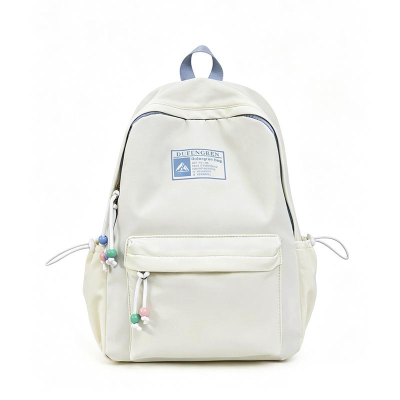Schoolbag1011 New Lightweight Backpack Boys and Girls School Bag Large Capacity Travel Fashion Simple Ins Style Backpack