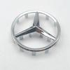 2025 Hot 52mm 58mm ABS Chrome Black Star Logo Mercedes Steering Wheel Logo Sticker For Mercedes Benz C E S Class W253 Emblem Acc