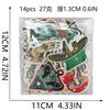 Magic Forest Embroidery Cloth Sticker Magic Book Patch Sticker Wizard Bag Decoration Embroidery Label Heat Transfer Seal Sticker