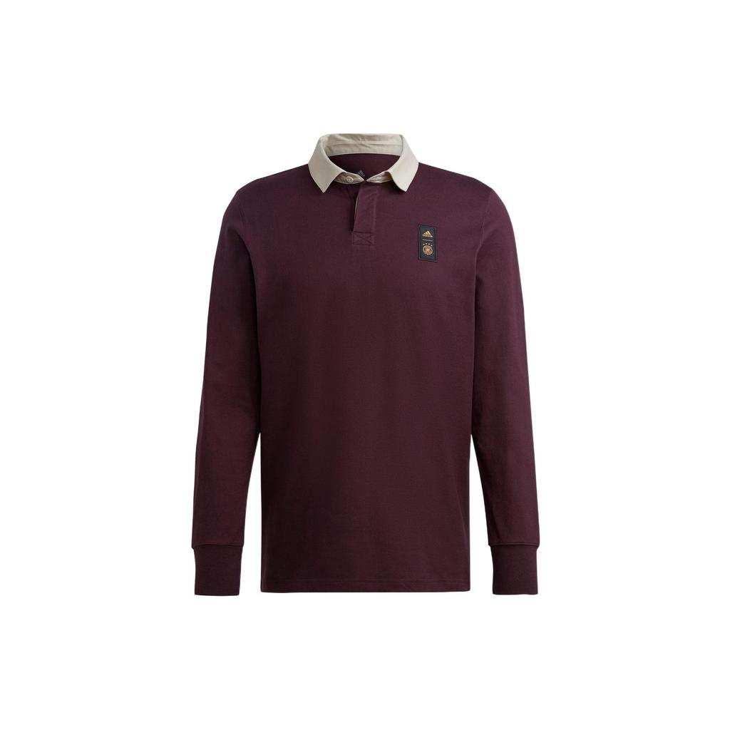 adidas Polo Shirt Men's Dark Reddish Purple HC1274