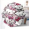 Hello Kitty,Pink Automatic Folding Umbrella-Simple 8-Rib Design, Bright Cartoon Pattern, Durable Iron Frame, Suitable For Travel, Outdoor, B