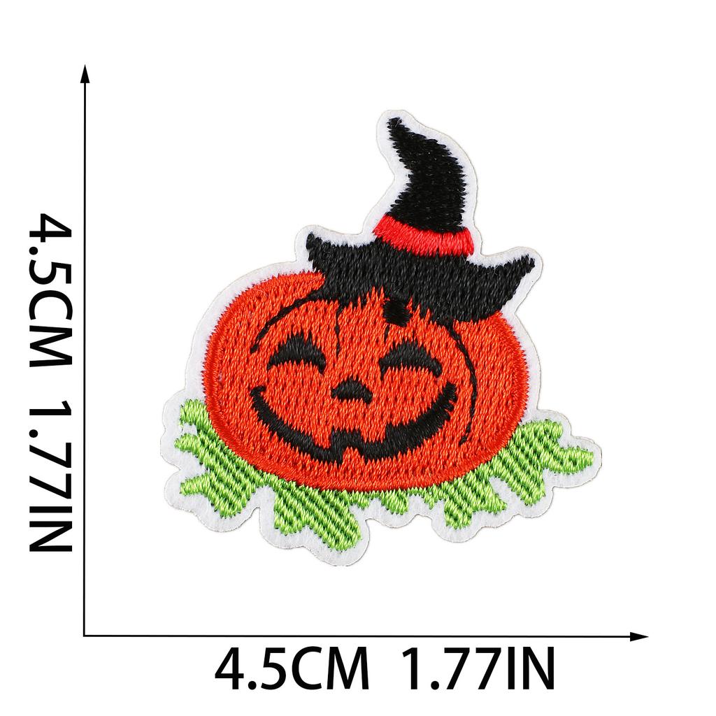 Horror Tree Demon Embroidery Cloth Sticker Mummy Patch Sticker Computer Embroidery Chapter Ghost Embroidery Sticker Cartoon Haunted House Patch