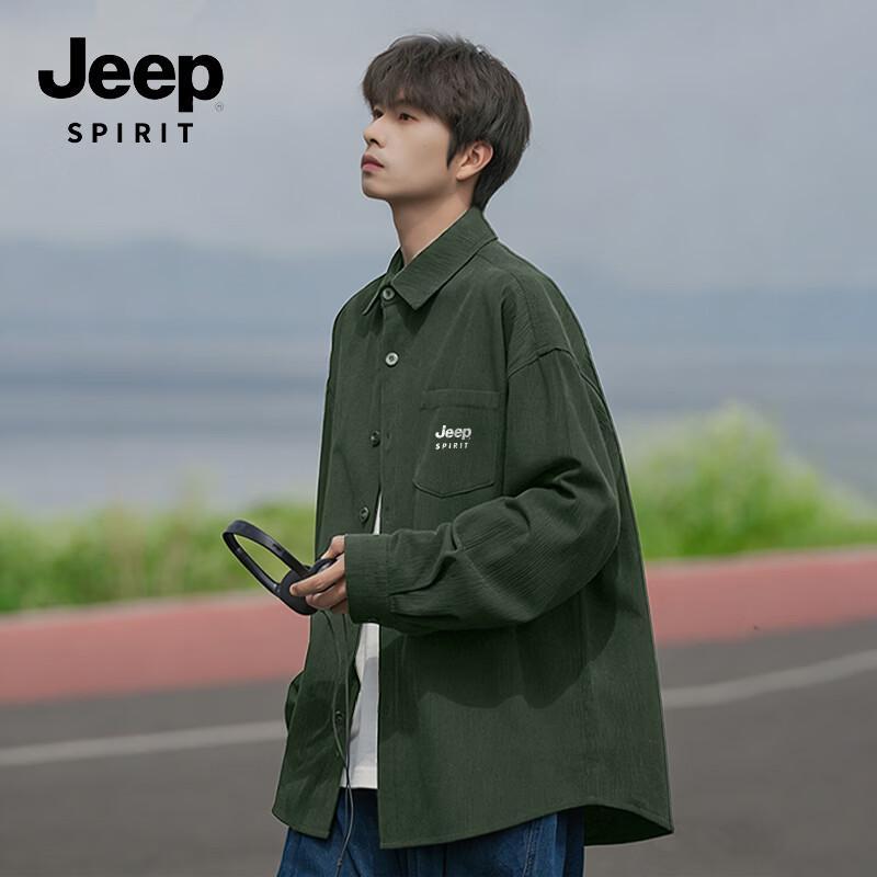 

Мужская вельветовая рубашка-overshirt с длинным рукавом JEEP SPIRIT 2XL