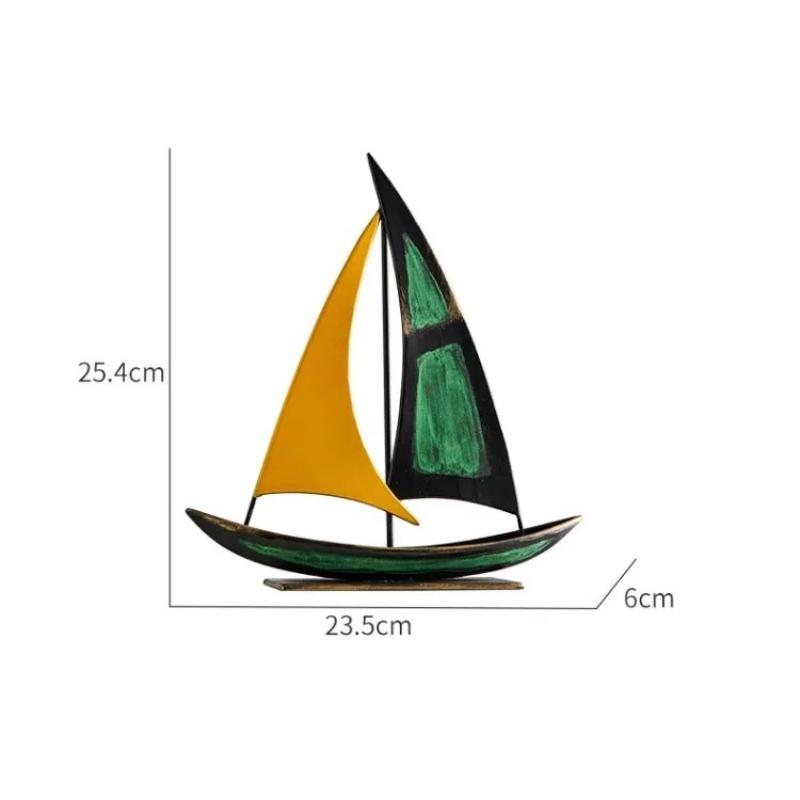 Sailboat Ornament Minimalist Exquisite Living Room TV Cabinet Office Light Luxury High Grade Decor Home Decoration