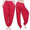 Dance Pants Women's Modal Loose Feet Dancing Wide-Legged Leotards Latin Yoga Practice Long Trousers Soft Home Pants