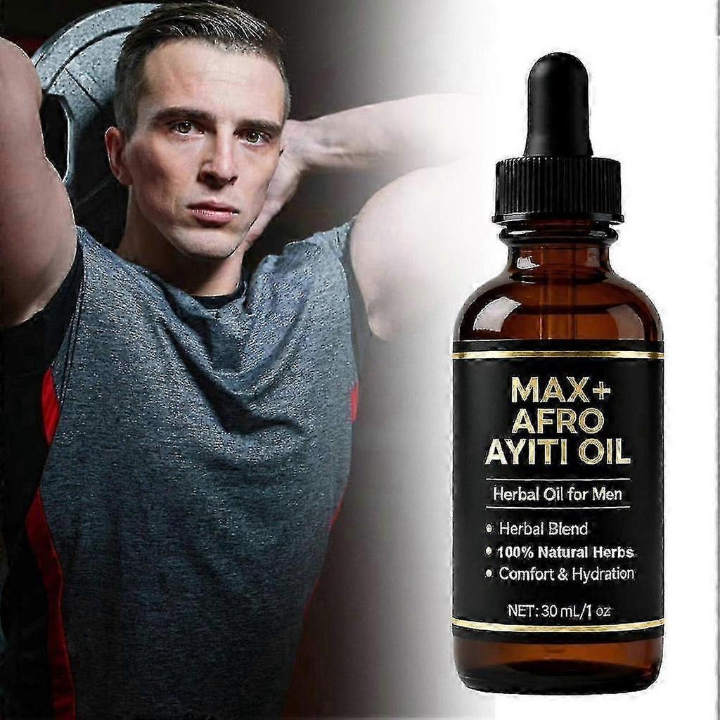 3 Stück Trineh Afro Ayiti Öl Natürliches Kräuteröl Für Männer Kräutermischung Feuchtigkeit 30ml