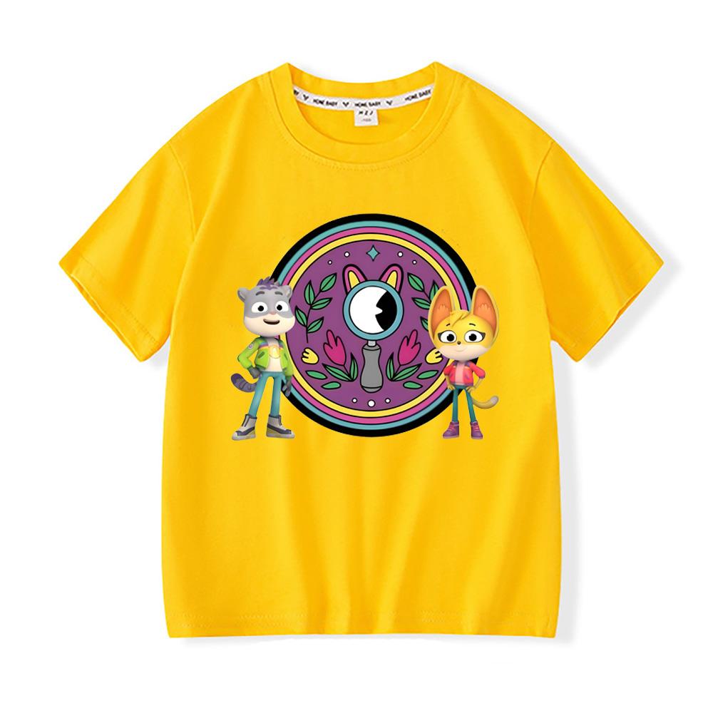 The Creature Cases T-Shirt Jungen Und Mädchen Cartoon-T-Shirt 100% Baumwolle Sommer T-Shirts Lässig Bequem Hohe Qualität O-Ausschnitt Oberteile