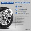 TPMS Sensor 4Pack, 433Mhz Tire Pressure Monitor Sensors Compatible With 2014- RAM 1500 2500 3500 4500 5500 Jeep Chreokee Replace OE#68249197AA