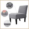 Knitted Corn Kernels Armless Chair Cover Decor Stretch Seat Slipcover Cover Protector Chair Cover Elastic Home Decoration