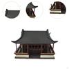 Architecture Statue Chinese Artwork for Home Decor Collection Crafts Tabletop Ornament Figurine