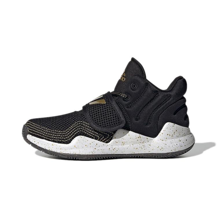 (PS) adidas Deep Threat Primeblue  Black Gold  Kids  GZ0111 EU 28