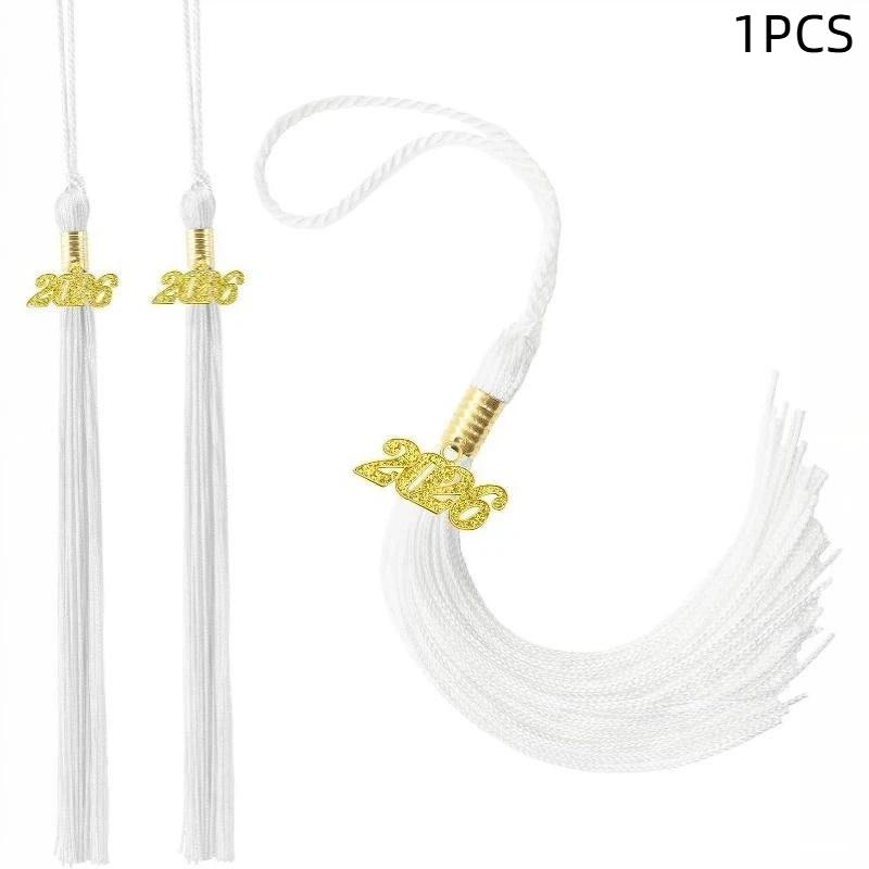 2026 Polyester Alloy Academic Tassel Hanging 10 Colors Pure Color Charm Pendant Diy Crafts Style Student Dress Up Tassel
