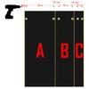 Wooden clothes hanger Lamele 98cm module 40cm black