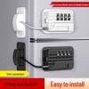 Punch-Free Combination Lock for Refrigerators and Cabinets