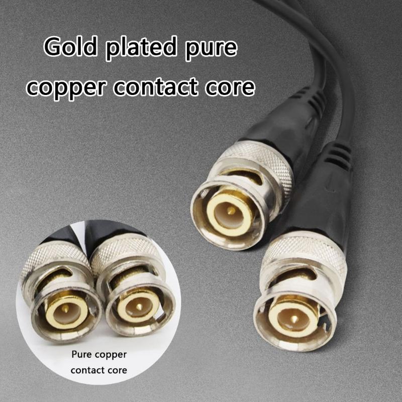 High Clear Security Camera Converters Video Balun With BNC Interfaces Using Cat5e Cat6 Cable For 300M Signal Extension