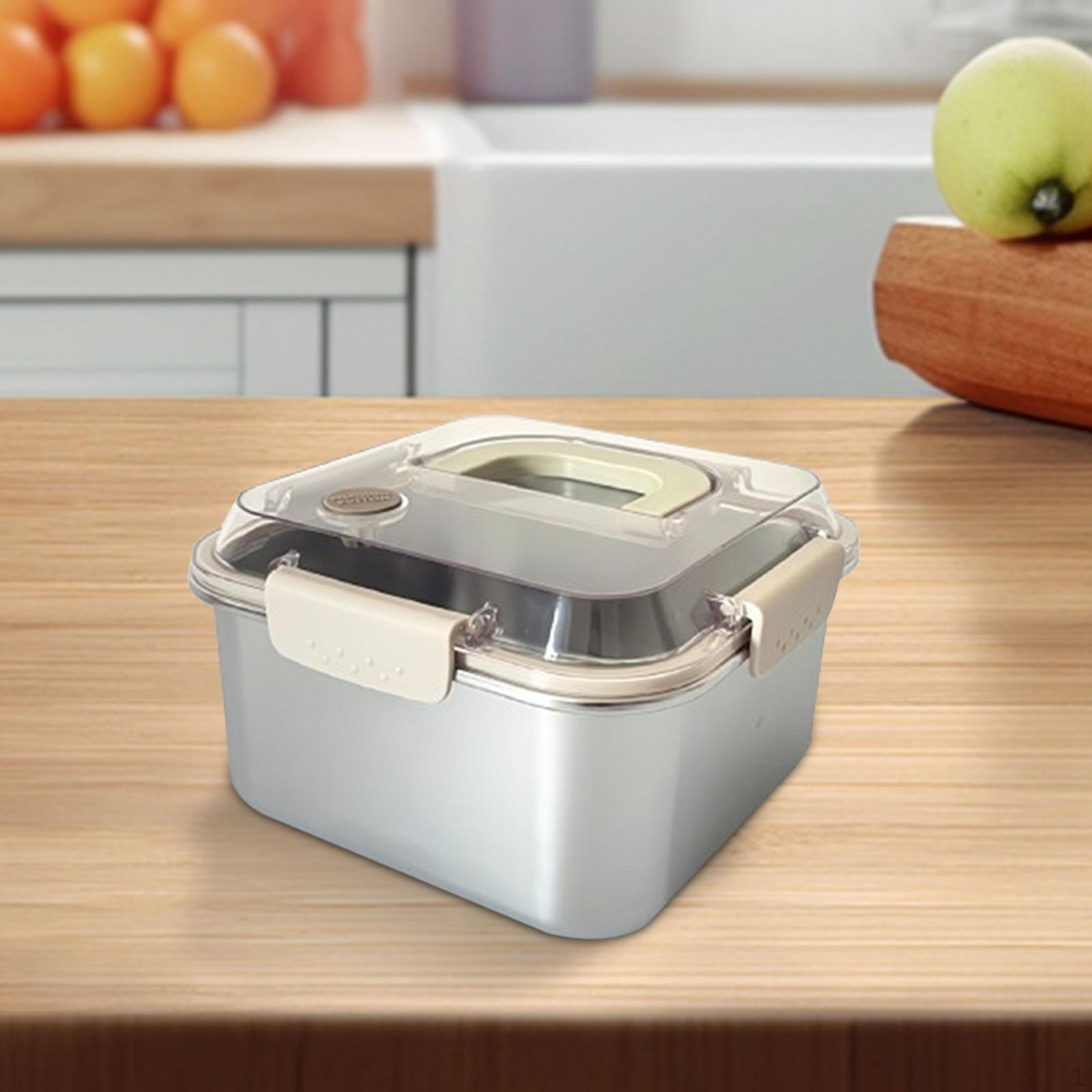 

Контейнер для хранения продуктов Bento Box, свежий обед для домашнего холодильника 1600ml